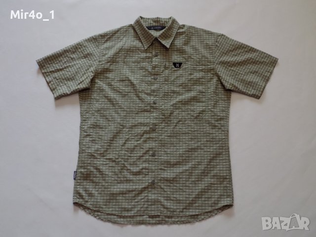 риза haglofs тениска блуза фанела яке туризъм планина мъжка оригинал M, снимка 1 - Ризи - 40159119