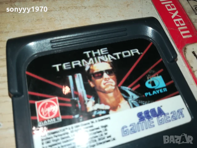 SEGA GAME-TERMINATOR-MADE IN JAPAN 0106251507, снимка 6 - Други игри и конзоли - 50504976