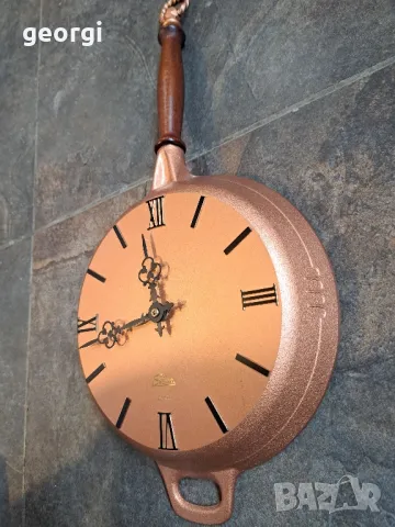 стенен часовник тиган    16/3, снимка 2 - Стенни часовници - 48050863