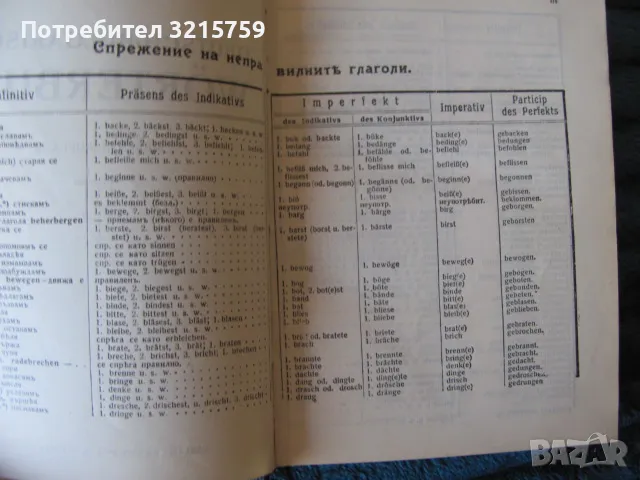 1927г. немско-български речник , Футековъ, снимка 6 - Чуждоезиково обучение, речници - 48589237