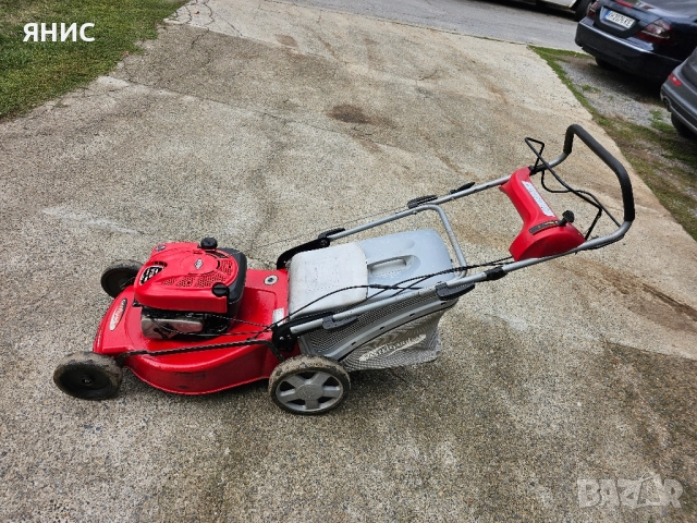 САМОХОДНА КОСАЧКА CASTELGARDEN/BRIGGS&STRATTON. ПЕРФЕКТНА , снимка 4 - Градинска техника - 51943946