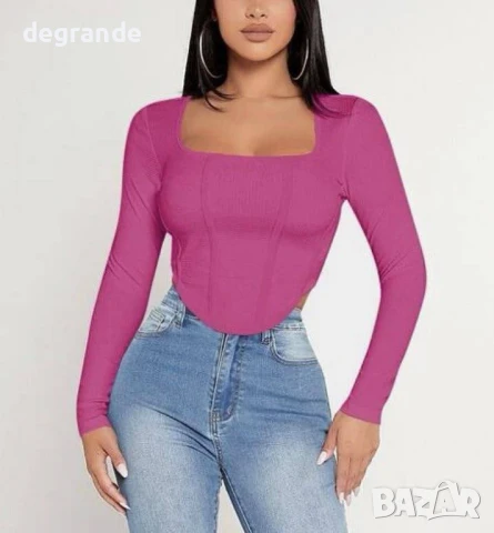 Дамски блузи с дълъг ръкав  , снимка 3 - Блузи с дълъг ръкав и пуловери - 51408413