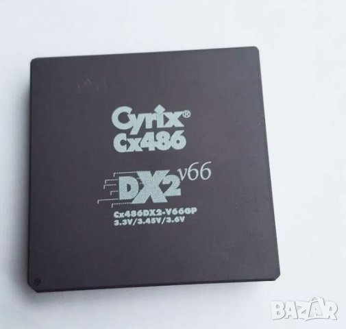 ⭐Нов процесор 486 Cyrix 486DX2-66 Mhz USA Производство 1993 година⭐