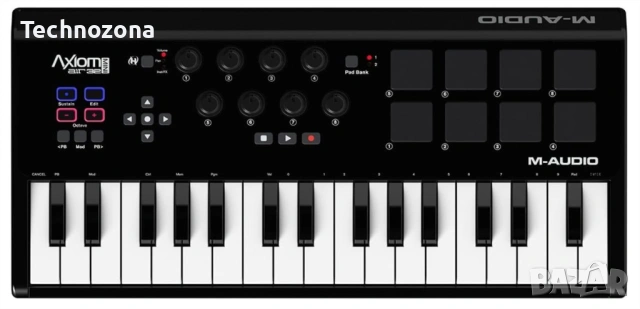 M-Audio Axiom A.I.R. Mini 32 Миди клавиатура, снимка 2 - Синтезатори - 53730565