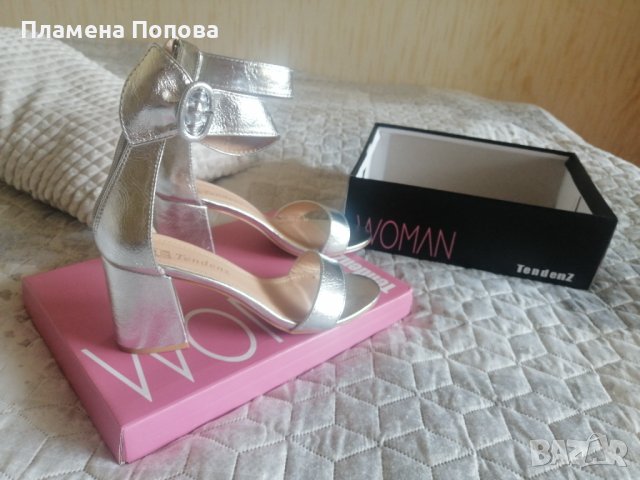 Нови! Дамски обувки с  ток , снимка 7 - Дамски елегантни обувки - 40596305