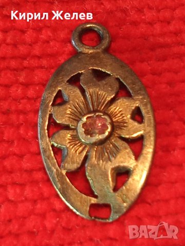 СТАРИННО СКЪПОЦЕННО ФЛОРАЛНО ОРНАМЕНТИРАНО СРЕБЪРНО БИЖУ ПЕНДАНТ СРЕБРО сПРЕКРАСЕН РОЗОВ КВАРЦ 13897, снимка 12 - Антикварни и старинни предмети - 40939837