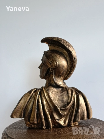 Центурион, авторска скулптура, бюст на рилски воин. , снимка 8 - Статуетки - 52852553