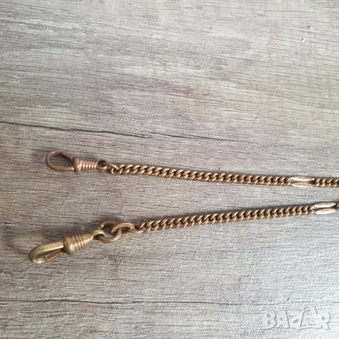 Кюстек за джобен часовник с двоен окачвач за часовника, снимка 4 - Антикварни и старинни предмети - 50586990