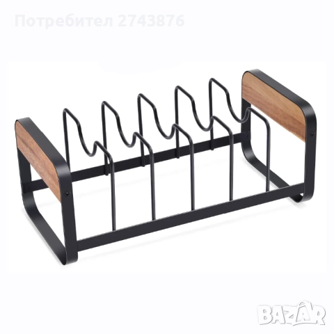 ОРГАНАЙЗЕР ЗА КАПАЦИ, ЧЕРЕН ,27X13.5X 11 CM, HORECANO 