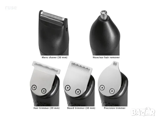 НОВИ! Tример 5в1 машинка за коса, тяло, бръснене, нос/уши Proficare, снимка 8 - Машинки за подстригване - 50318549