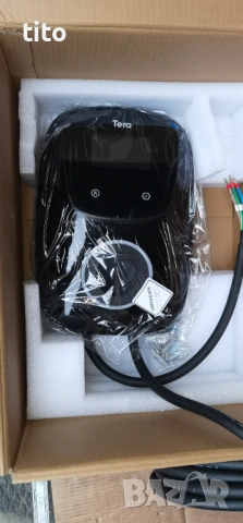 НОВА Зарядна станция за електрическа кола електромобил. Tera, 32A Тип 2 22kW или 11kW 400V, снимка 13 - Аксесоари и консумативи - 53473300