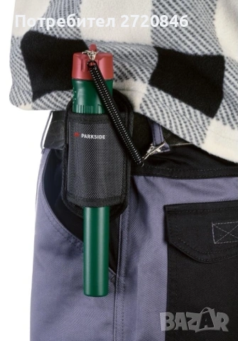 ръчен детектор за метали (пин пойнтер) Парксайд /Parkside , снимка 3 - Други инструменти - 53282474