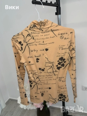 Alessa Алеса блуза в размер S, снимка 10 - Блузи с дълъг ръкав и пуловери - 51525232