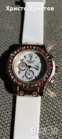 Дамски луксозен часовник HUBLOT Gold Edition Limited , снимка 4 - Дамски - 47362362