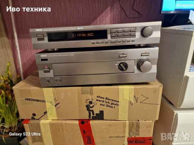,YAMAHA AX- 592/ TX-592 RDS, снимка 2 - Ресийвъри, усилватели, смесителни пултове - 53215487