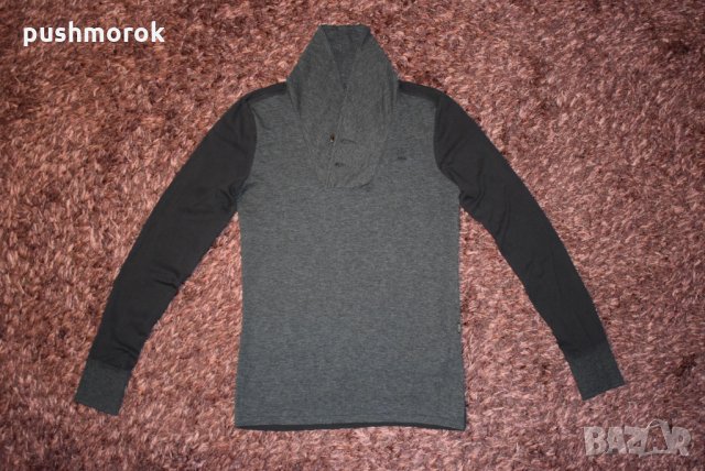 G-Star Raw Men's  Harm Ezra Long Sleeve T-Shirt Sz S, снимка 7 - Блузи - 35758026