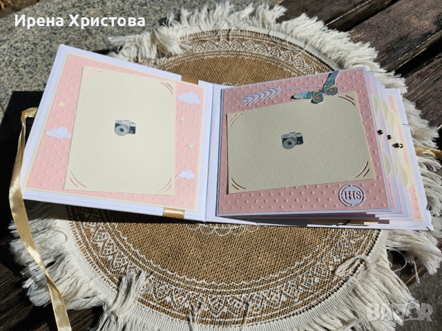 Албум за кръщене на момиченце. Налично! , снимка 4 - Подаръци за кръщене - 51775067