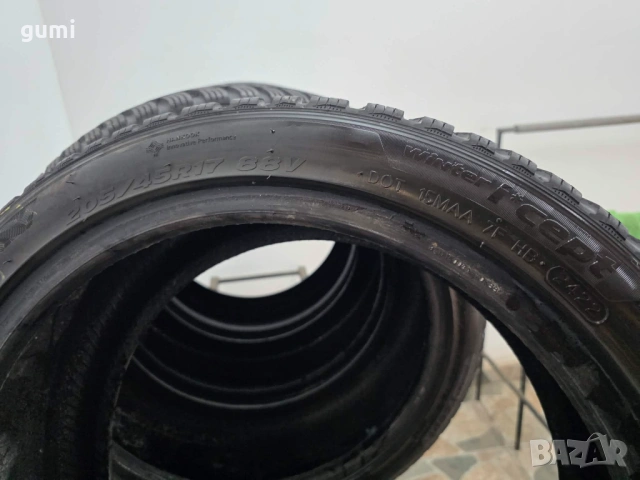 4бр зимни гуми 205/45/17 HANKOOK L05155 , снимка 6 - Гуми и джанти - 53852305