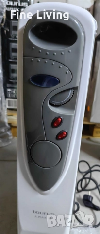 Маслен радиатор Taurus Taureg с регулируем термостат,светлинен индикатор 1500/2000/2500W, снимка 8 - Радиатори - 52097568