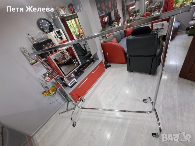 Професионален щендер 145/143..205см, снимка 8 - Стелажи и щандове - 51653988