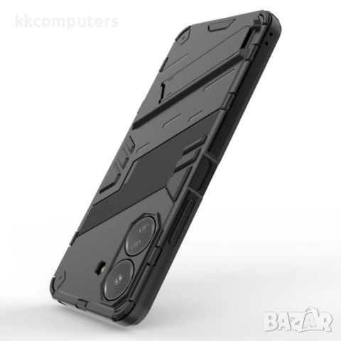Xiaomi Redmi 13C / Poco C65 4G Punk Armor Удароустойчив Калъф и Протектор, снимка 4 - Калъфи, кейсове - 52605450
