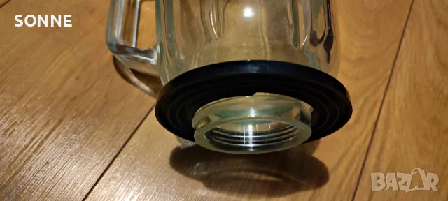 Стъклена немска кана за блендер/Стъклена чаша 1,5 литра, снимка 9 - Чаши - 47525457