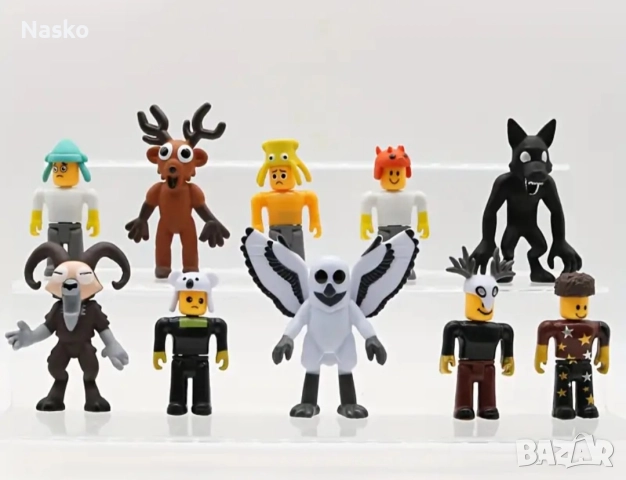 10 броя екшън фигурки от Rolbox-99 нощи
