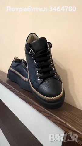 Aquamarine, естествена кожа, снимка 3 - Дамски ежедневни обувки - 49939685