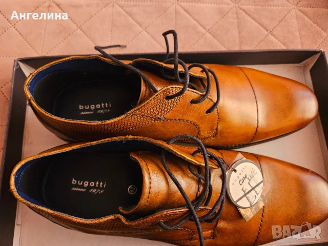 Мъжки обувки Bugatti , снимка 3 - Официални обувки - 51064347