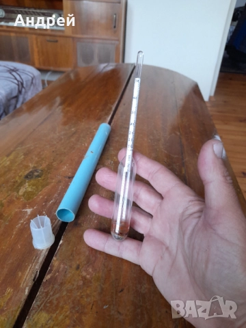 Стар спиртомер #11, снимка 2 - Други ценни предмети - 51657405