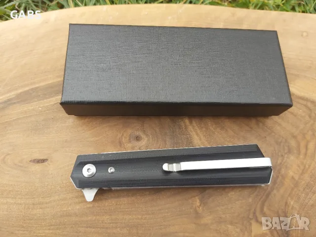 Сгъваем джобен нож стомана D2, D112, снимка 4 - Ножове - 49333634