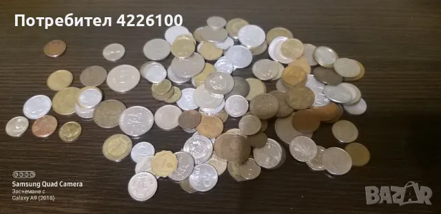 Лот 120 броя чуждестранни монети, снимка 3 - Нумизматика и бонистика - 50417730