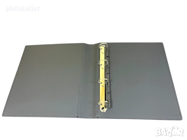 Папка с касета LUX , еко-кожа – GRANDE стандарт А4 , син цвят, снимка 16 - Филателия - 52337429