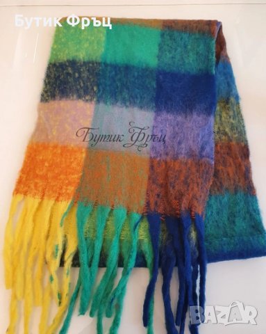 Кашмирен шал 1, снимка 3 - Шалове - 38608075