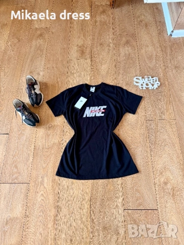 Суперудобна ежедневна тениска Nike oversize.С М Л размер, снимка 4 - Тениски - 53854012
