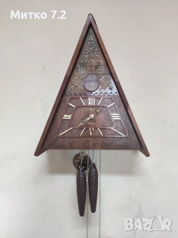 Стар часовник  кукувица, снимка 5 - Антикварни и старинни предмети - 50481065