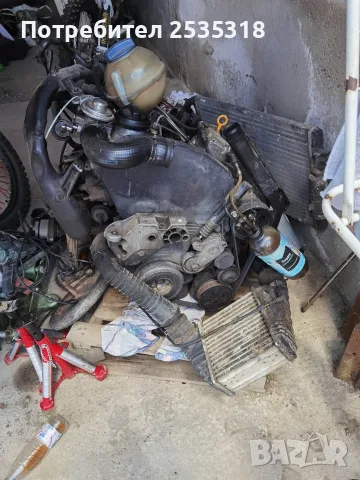 двигател от голф 4 1.9Tdi rotor чипосън прекъсвач скоростна кутия обурудван пали