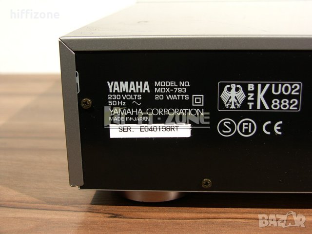Мини диск PLAYER Yamaha mdx-793 /1, снимка 8 - Ресийвъри, усилватели, смесителни пултове - 38920848