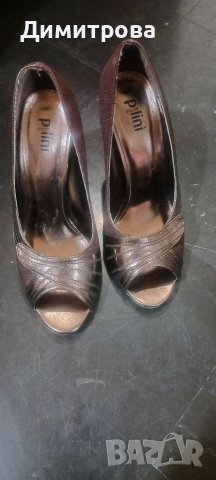 Дамски обувки на ток 37, 38 номер , снимка 8 - Дамски елегантни обувки - 41857394