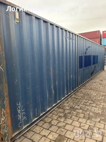 Продавам 40 футов стандартен морски контейнер (12м  x 2,40М x 2,60), снимка 2 - Друго търговско оборудване - 56117815