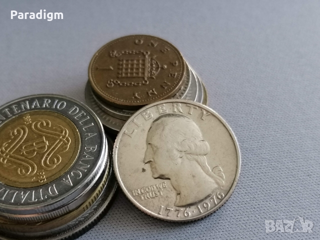 Монета - САЩ - 1/4 (четвърт) долар | 1976г., снимка 2 - Нумизматика и бонистика - 36085737