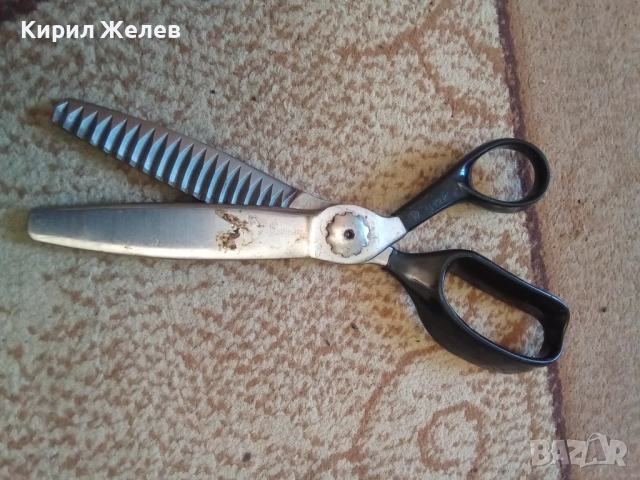 Стара шивашка ножица 50659, снимка 4 - Антикварни и старинни предмети - 52127238