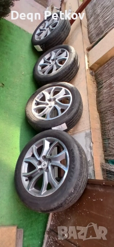 Гуми с джанти за citroen 225 55 18 , снимка 2 - Гуми и джанти - 53654565
