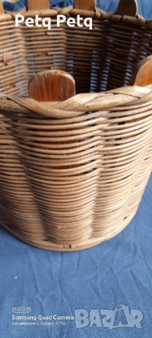 кашпа, кошница дървена , снимка 5 - Антикварни и старинни предмети - 51941402