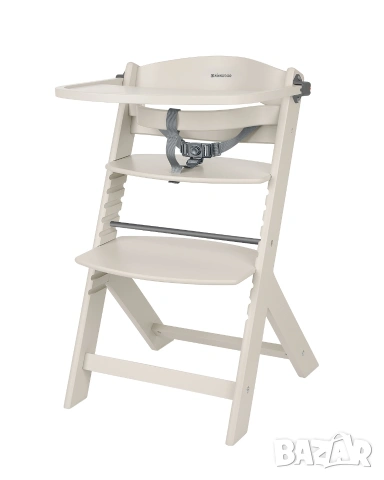 Дървен стол за храненe Nordy Light Beige С БЕЗПЛАТНА ДОСТАВКА , снимка 9 - Столчета за хранене - 53569935