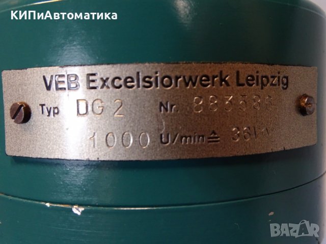 енкодер VEB Excelsiorwerk Leipzig DG-2 speed encoder 1000min-1, снимка 6 - Резервни части за машини - 40195137