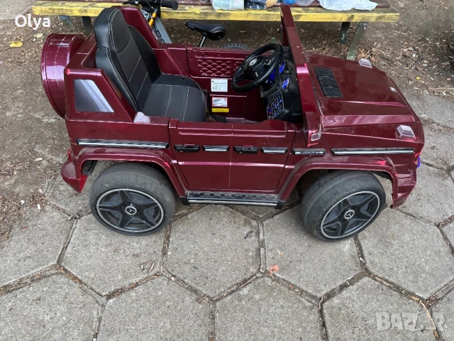 Mercedes G63 акумулаторна кола, снимка 3 - Детски велосипеди, триколки и коли - 51230679
