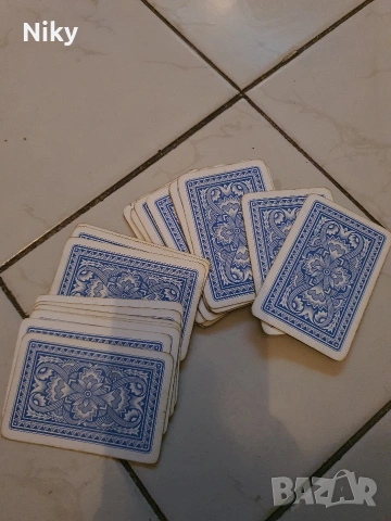 Винтидж карти за игра , снимка 2 - Карти за игра - 53610298