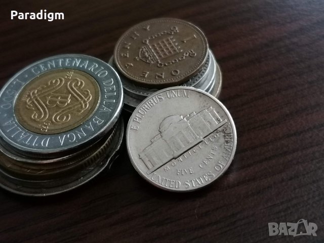 Монета - САЩ - 5 цента | 1995г.