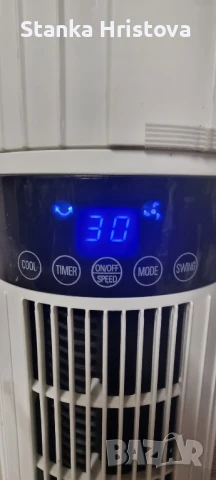 Вентилатор кула с две зони 65w., снимка 6 - Вентилатори - 50965232